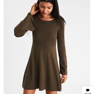 AE bell sleeve sweater dress